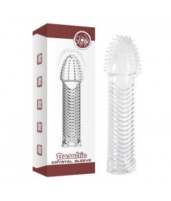 Tırtıklı Uzatıcı Dolgulu Penis Kılıfı